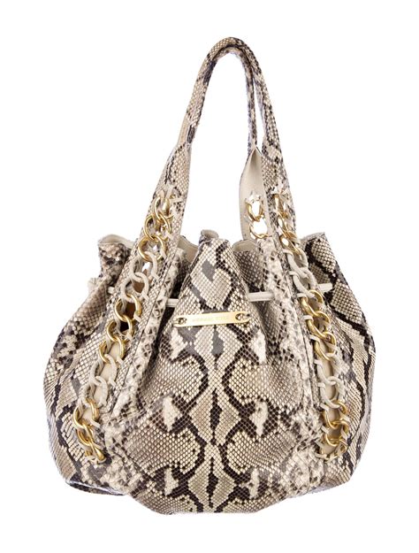 michael kors snake purse|snakeskin michael kors collection handbags.